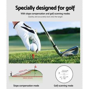 Golf Laser Range Finder 600M Hunting Rangefinder Distance Height Speed Measure Deals499