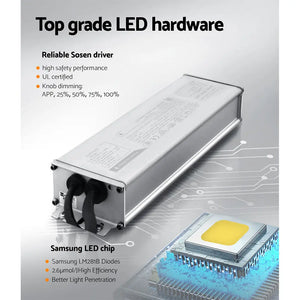 Greenfingers 1500W LED Grow Light Full Spectrum Indoor Veg Flower All Stage Deals499