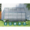 Greenfingers Greenhouse Aluminium Green House Garden Shed Polycarbonate 3x1.27M Deals499