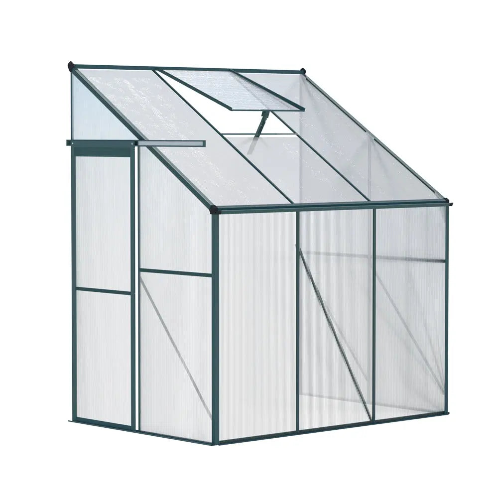 Greenfingers Greenhouse Aluminium Polycarbonate Green House Garden Shed1.9x1.27M Deals499