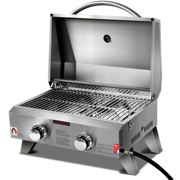 Grillz Portable 2 Burner Gas BBQ Deals499