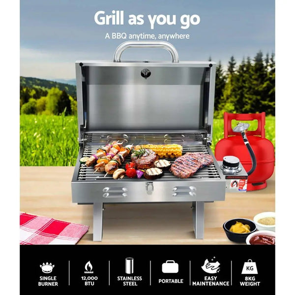Grillz Portable Gas BBQ Grill Heater Deals499