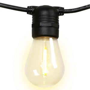 Jingle Jollys 23m LED Festoon String Lights 20 Bulbs Kits Wedding Party Christmas S14 Deals499
