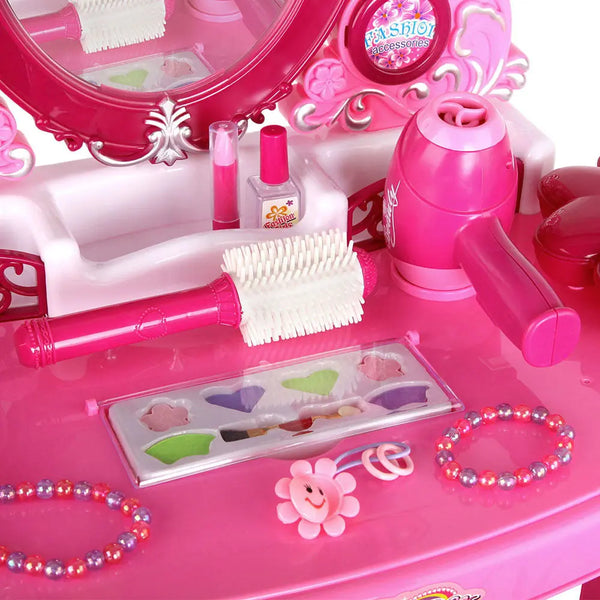 Keezi 30 Piece Kids Dressing Table Set - Pink Deals499