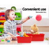 Keezi 8 Bins Kids Toy Box Storage Organiser Rack Bookshelf Drawer Cabinet Deals499