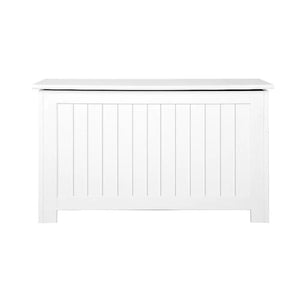 Keezi Kids Wooden Toy Chest Storage Blanket Box White Children Room Organiser Deals499