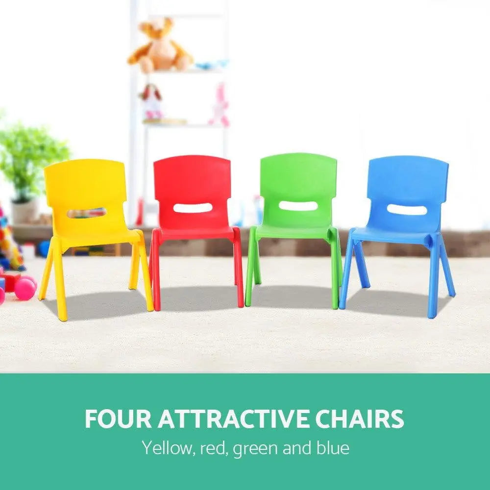 Keezi Set of 4 Kids Play Chairs Deals499