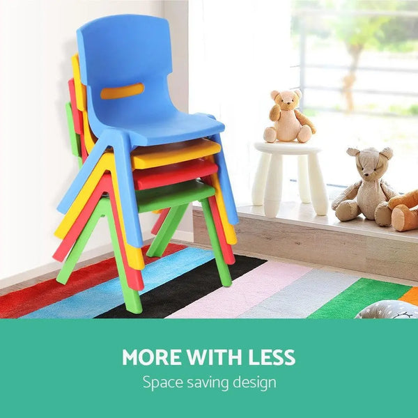 Keezi Set of 4 Kids Play Chairs Deals499