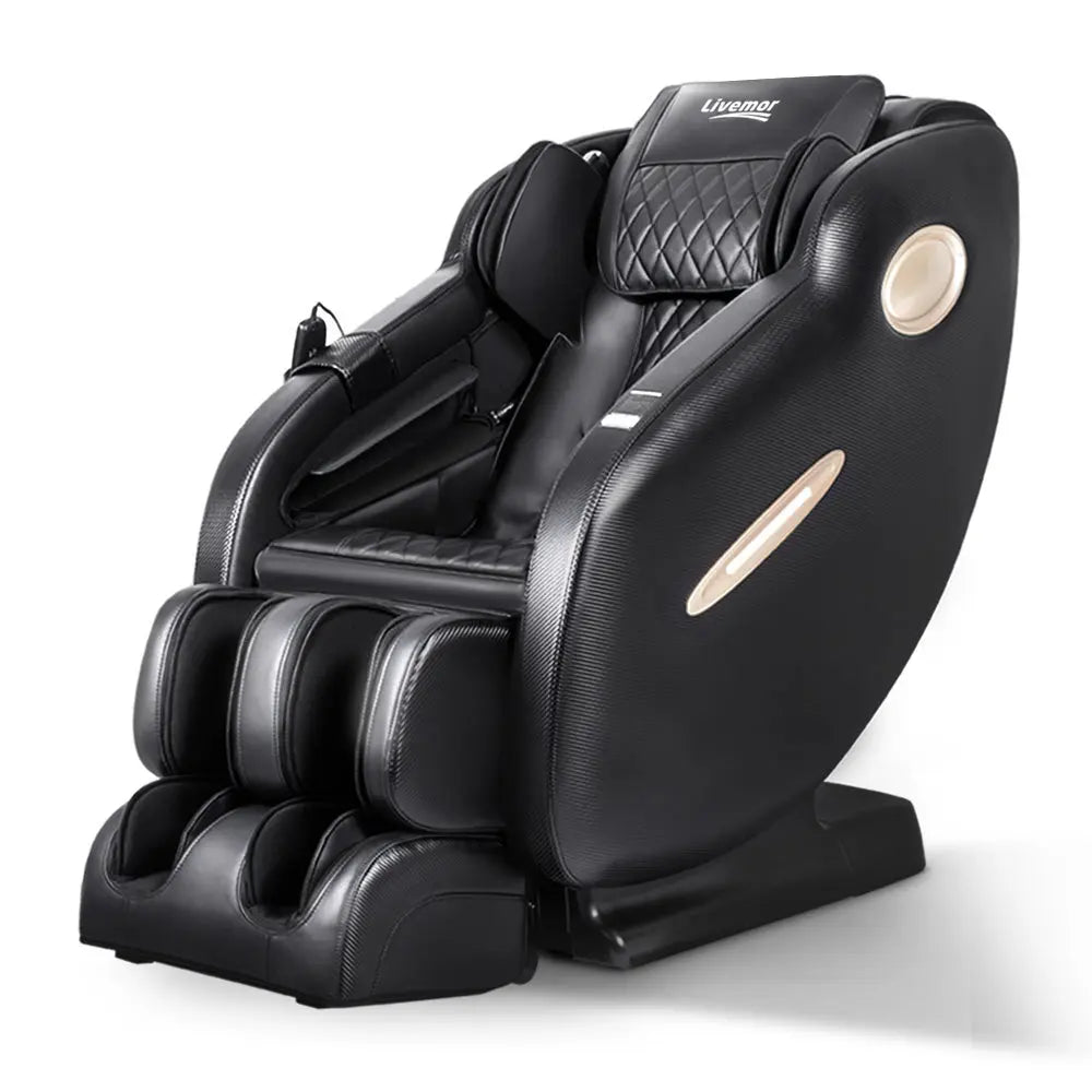 Livemor Electric Massage Chair SL Track Full Body Air Bags Shiatsu Massaging Massager Deals499