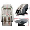 Livemor Electric Massage Chair Zero Gravity Recliner Body Back Shiatsu Massager Deals499
