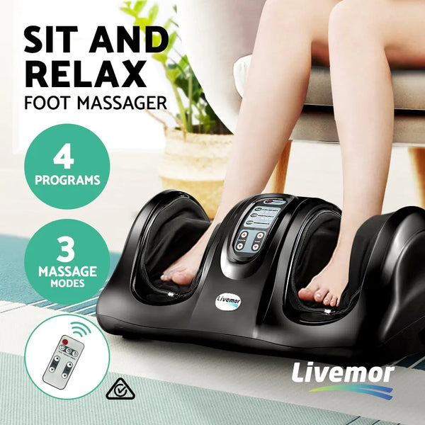 Livemor Foot Massager - Black Deals499