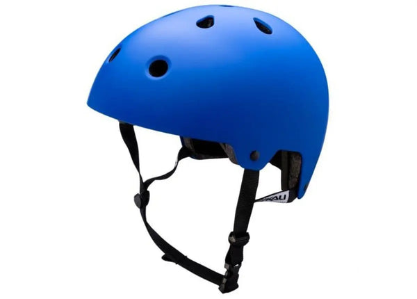 Maha Skate Helmet Solid Blue L 59cm – 61cm from Deals499 at Deals499