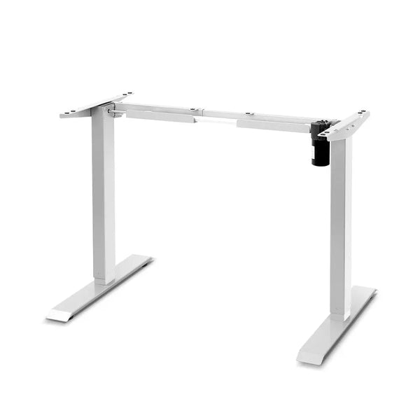 Motorised Adjustable Desk Frame White Deals499