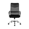 PU Leather Mesh High Back Office Chair - Black Deals499