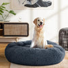 Pet Bed Dog Cat Calming Bed Large 90cm Dark Grey Sleeping Comfy Cave Washable Deals499