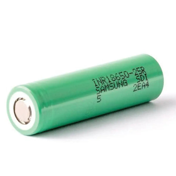 Rechargeable Batteries - Samsung 25R INR 18650 20A 2500mAh 3.7V Lithium Battery from Deals499 at Deals499