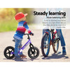 Rigo Kids Balance Bike Ride On Toys Push Bicycle Wheels Toddler Baby 12" Bikes Purple Deals499