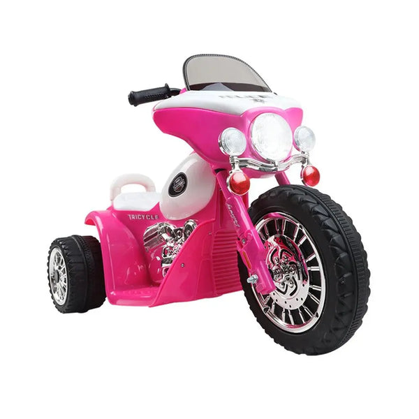 Rigo Kids Ride On Motorcycle Motorbike Car Harley Style Electric Toy Police Bike Deals499