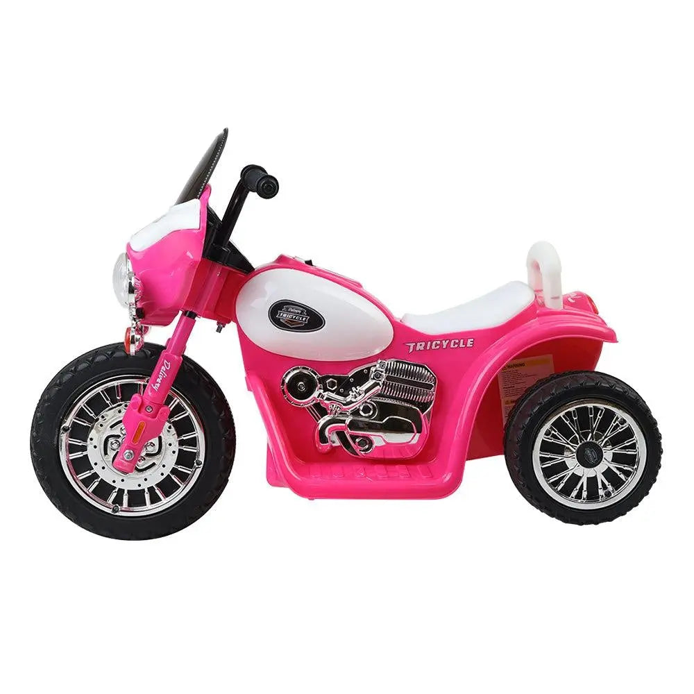 Rigo Kids Ride On Motorcycle Motorbike Car Harley Style Electric Toy Police Bike Deals499