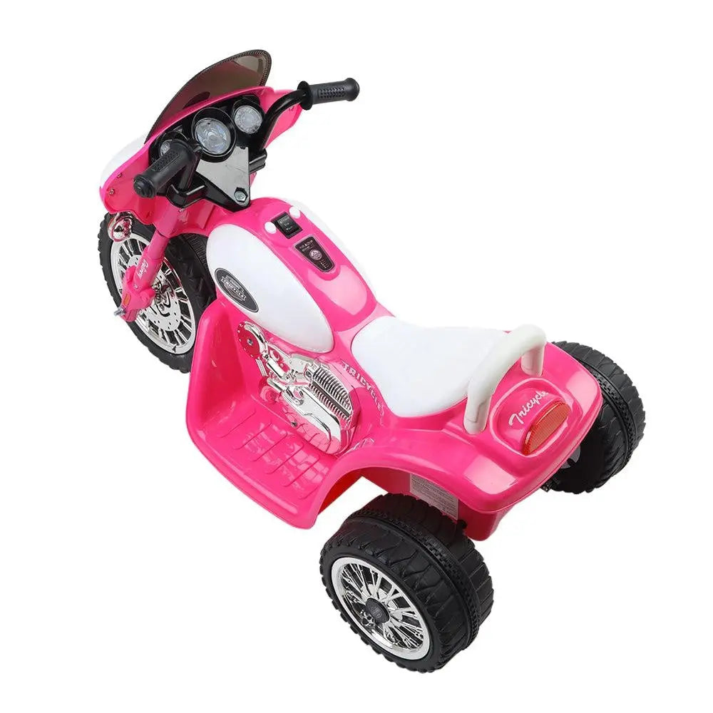 Rigo Kids Ride On Motorcycle Motorbike Car Harley Style Electric Toy Police Bike Deals499