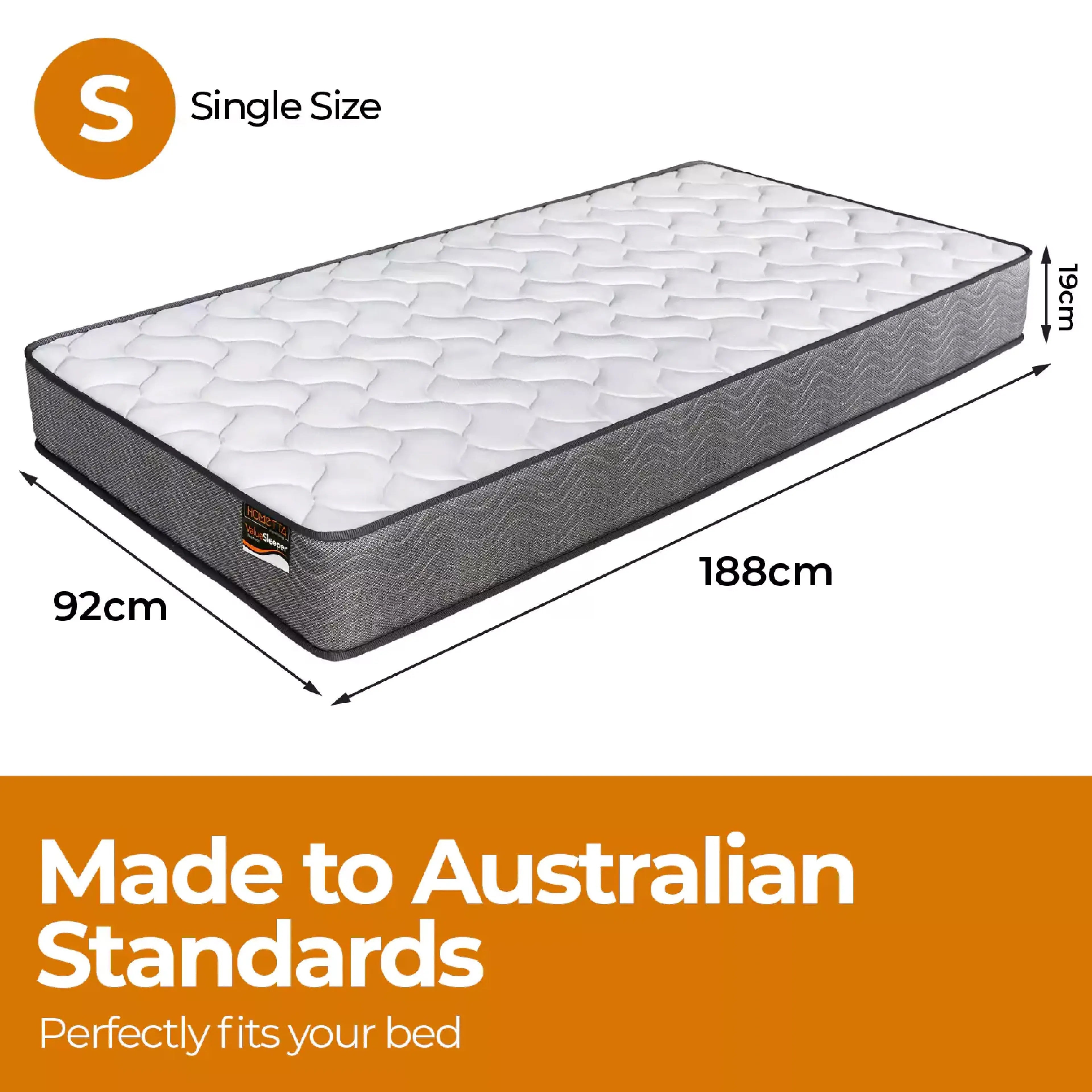 ValueSleeper 3-Zone Orthopaedic Pocket Spring Single Mattress from Deals499 at Deals499