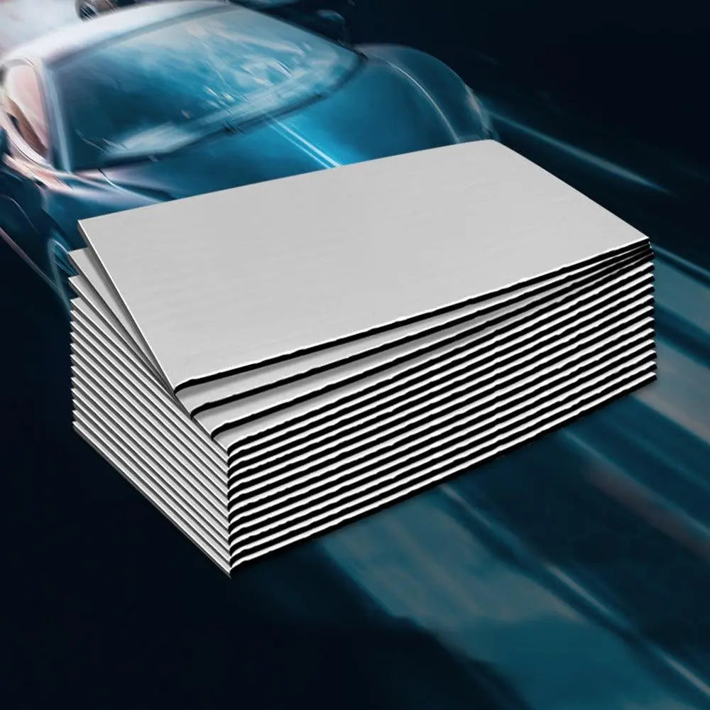 Weisshorn 20sq/ft Car Sound Deadener Butyl Heat Proof Insulation Noise Deadening Deals499