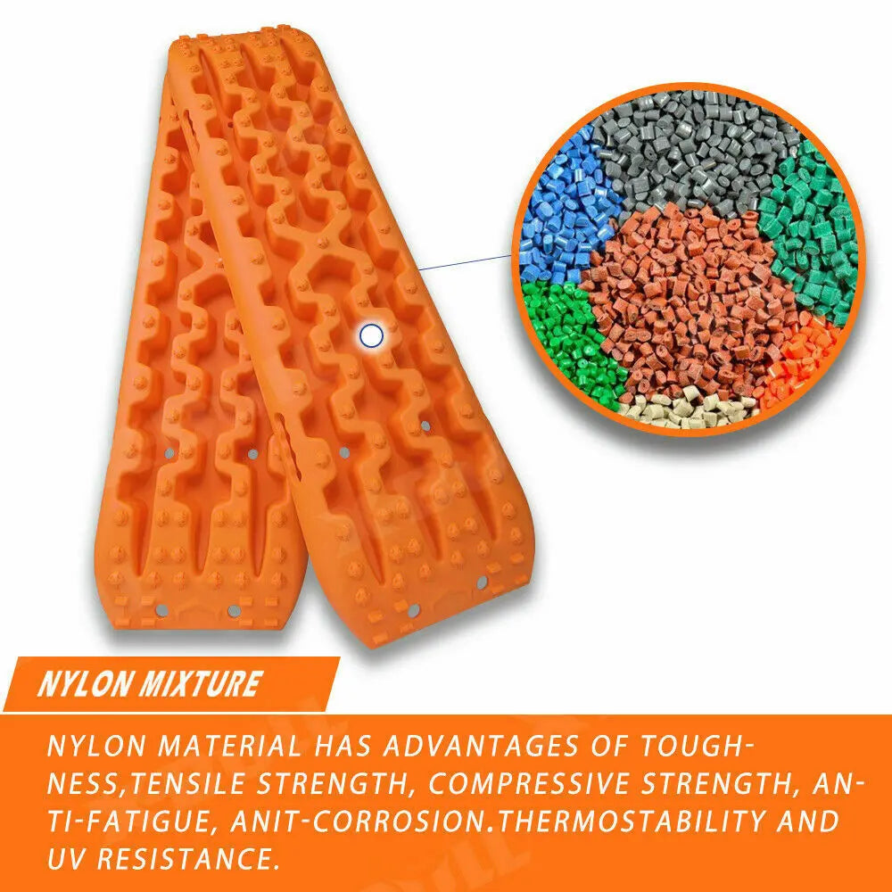 X-BULL Recovery tracks Sand tracks KIT Carry bag mounting pin Sand/Snow/Mud 10T 4WD-Orange Gen3.0 Deals499