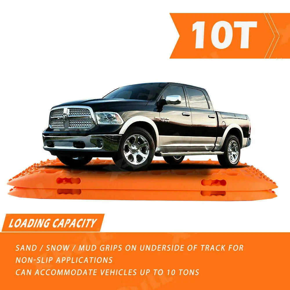 X-BULL Recovery tracks Sand tracks KIT Carry bag mounting pin Sand/Snow/Mud 10T 4WD-Orange Gen3.0 Deals499