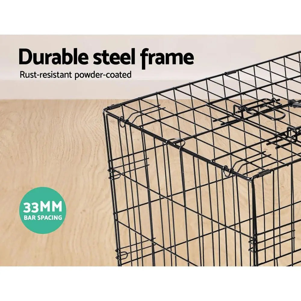 i.Pet 24inch Pet Cage - Black Deals499