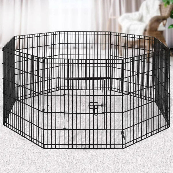 i.Pet 2X30" 8 Panel Pet Dog Playpen Puppy Exercise Cage Enclosure Fence Play Pen Deals499