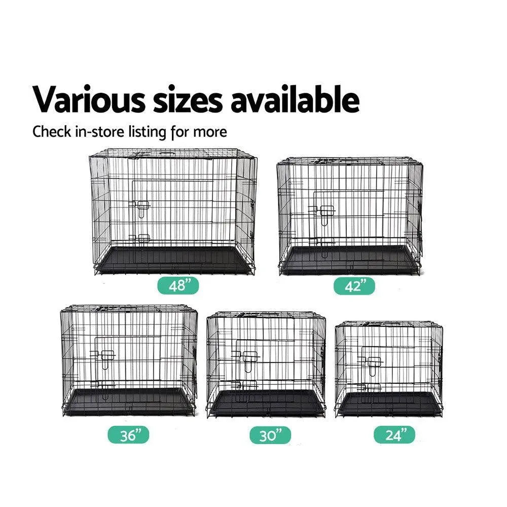 i.Pet 36inch Pet Cage - Black Deals499