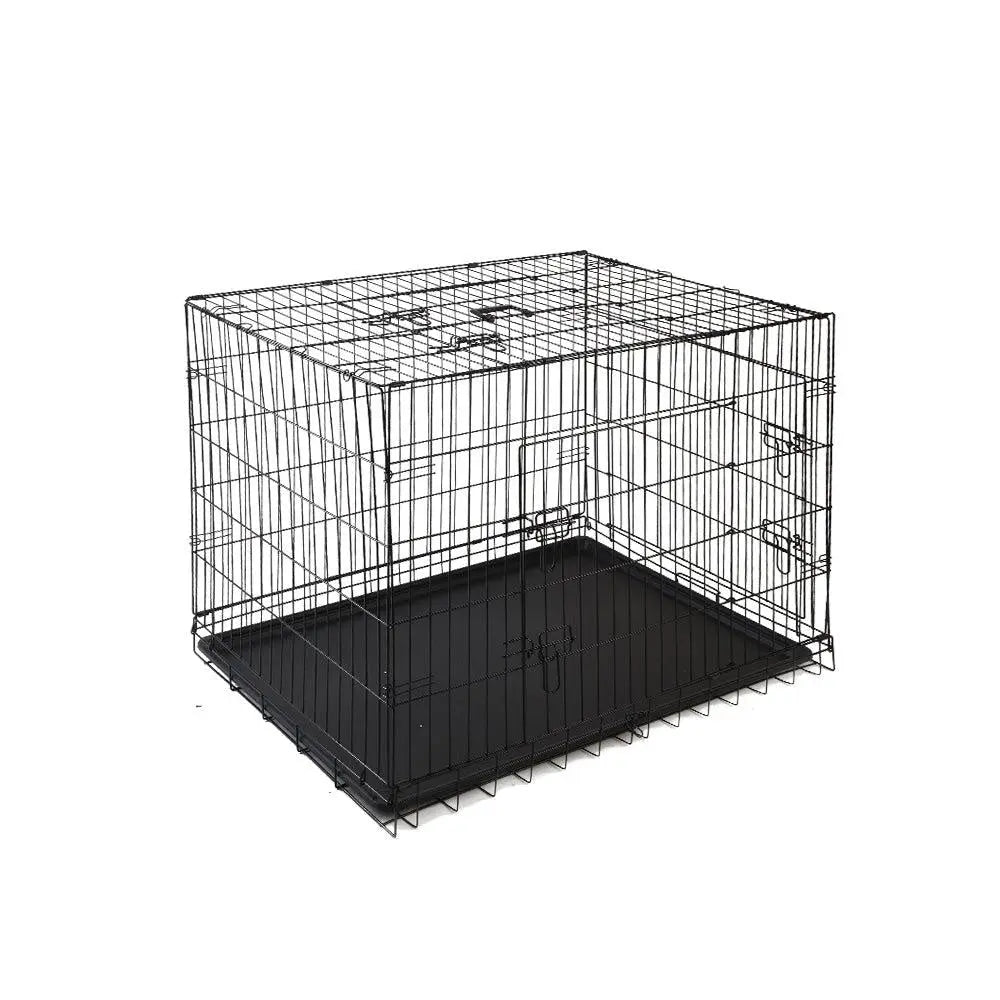 i.Pet 48inch Pet Cage - Black Deals499