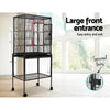 i.Pet Bird Cage Pet Cages Aviary 144CM Large Travel Stand Budgie Parrot Toys Deals499