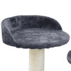 i.Pet Cat Tree 134cm Trees Scratching Post Scratcher Tower Condo House Furniture Wood Grey Deals499