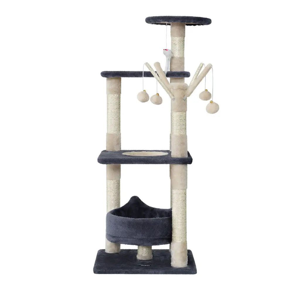 i.Pet Cat Tree Scratching Post Scratcher Cat Tree Tower Condo House toys 110cm Deals499