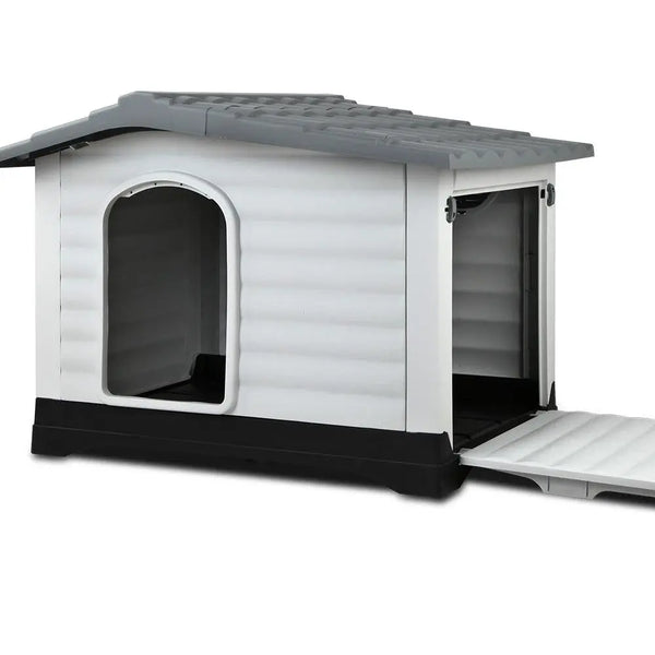 i.Pet Extra Extra Large Pet Kennel - Grey Deals499