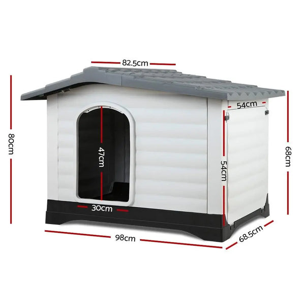 i.Pet Extra Extra Large Pet Kennel - Grey Deals499