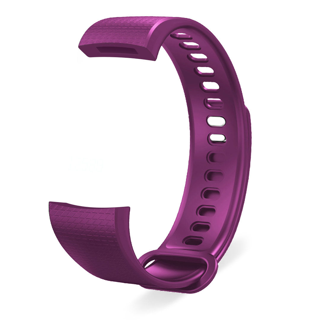 SOGA Smart Watch Model RD11 Compatible Sport Strap Wrist Bracelet Band Purple Soga