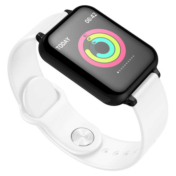 SOGA Waterproof Fitness Smart Wrist Watch Heart Rate Monitor Tracker White Soga