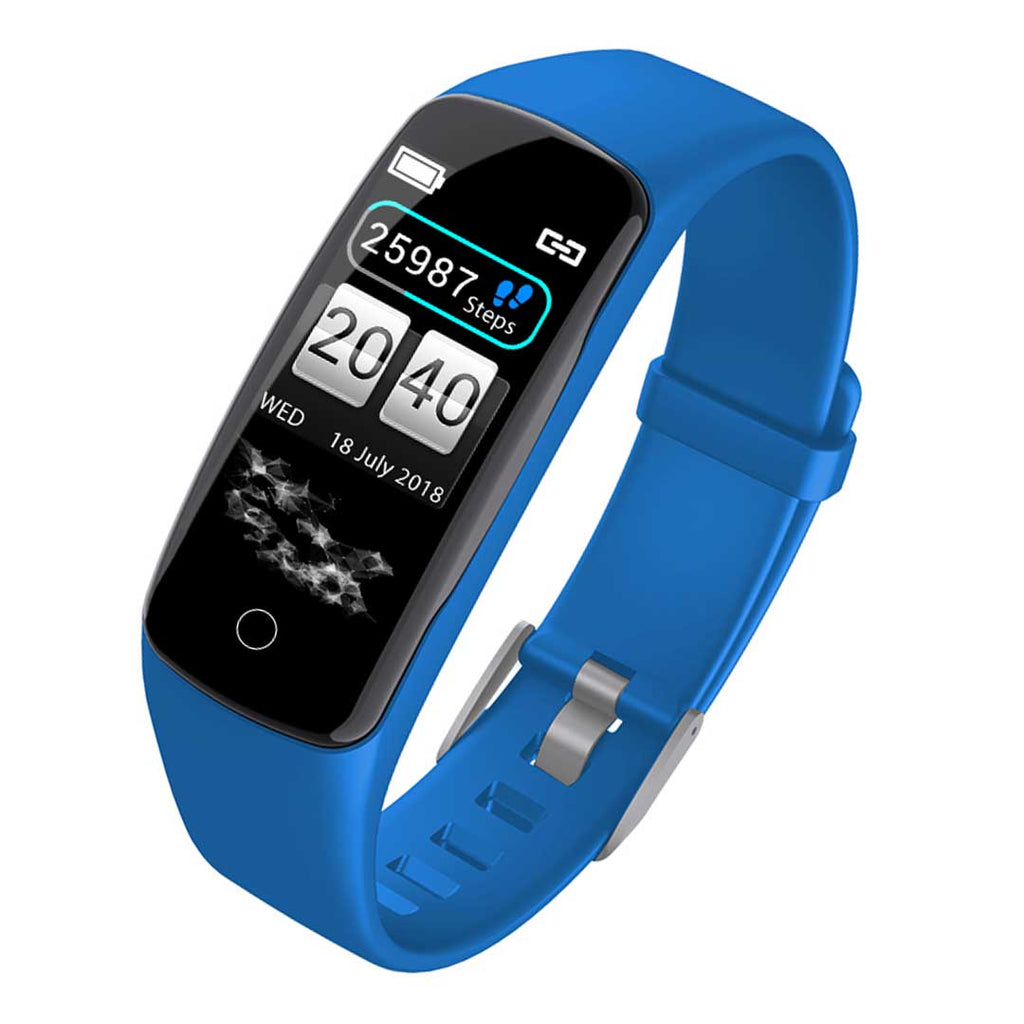 SOGA Sport Monitor Wrist Touch Fitness Tracker Smart Watch Blue Soga