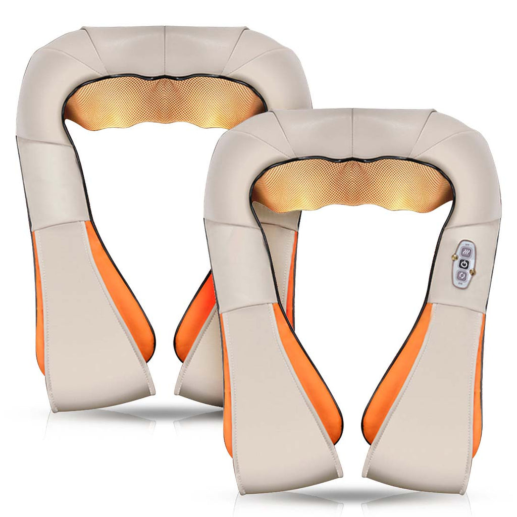 SOGA 2X Electric Kneading Neck Shoulder Arm Body Massager With Heat Health Care Soga
