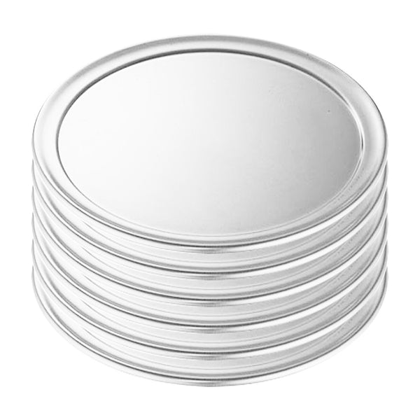 SOGA 6X 14-inch Round Aluminum Steel Pizza Tray Home Oven Baking Plate Pan Soga