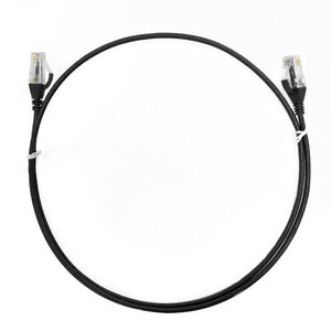 2m Cat 6 Ultra Thin LSZH Pack of 50 Ethernet Network Cable. Black Deals499