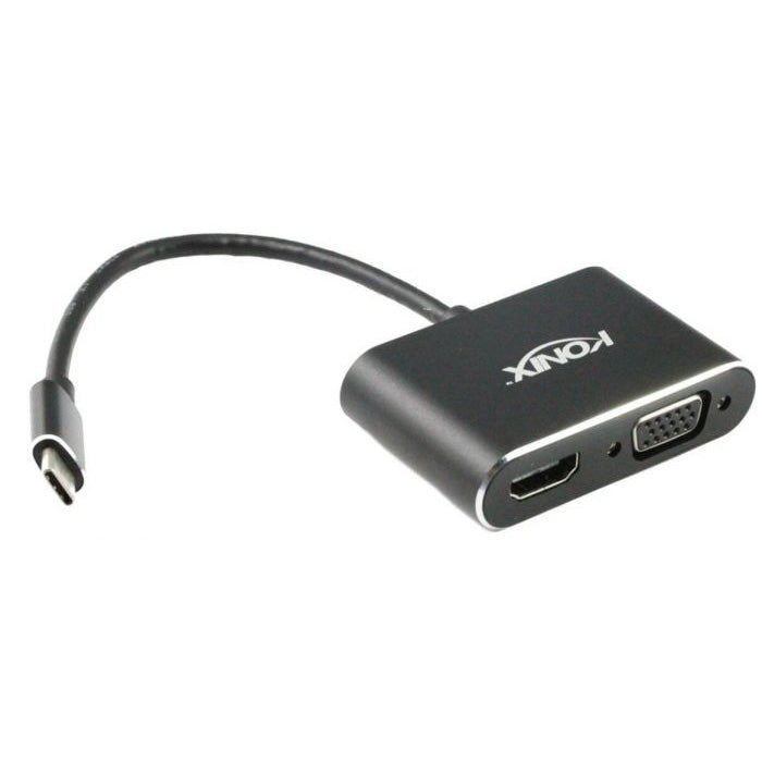 USB 3.1 Type-C Male to VGA & HDMIÂ® Converter | 20cm Deals499