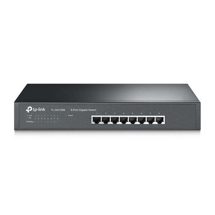 TP-Link TL-SG1008: 8-port Unmanaged Gigabit Rackmount Ethernet Switch Deals499