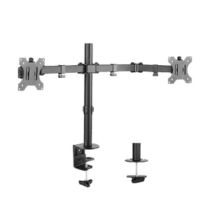 Double Arm Double Joint Monitor Bracket. Supports up to 2x 32" Monitor Deals499