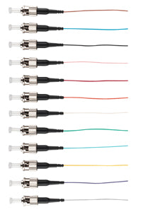 Fibre Pigtail ST OM3 Multimode 2m - 12 pack Rainbow Deals499