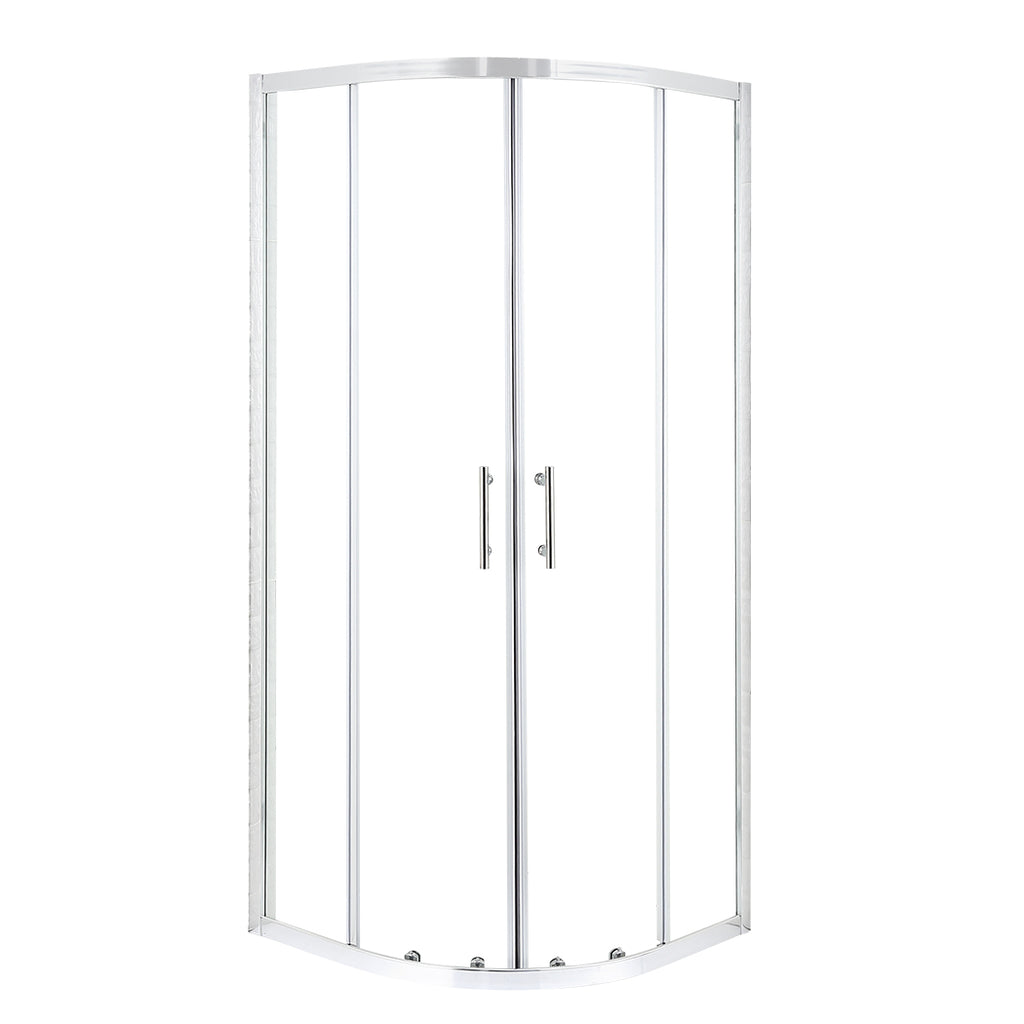 Levede Shower Screen Screens Door Seal Enclosure Glass PanelCurved800x800x1900mm Deals499