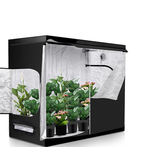Garden Hydroponics Grow Room Tent Reflective Aluminum Oxford Cloth 100x100cm Deals499