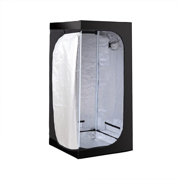 Garden Hydroponics Grow Room Tent Reflective Aluminum Oxford Cloth 75x75x130cm Deals499